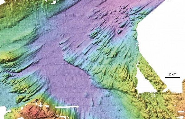 Уникальная карта морского дна