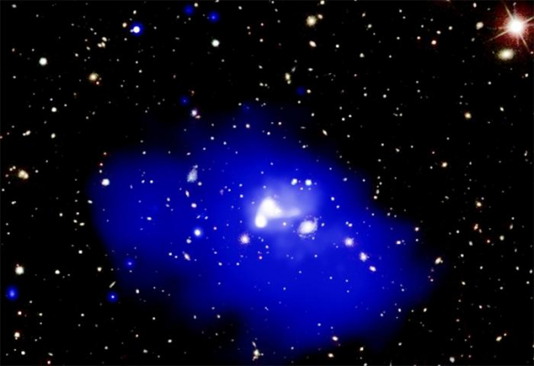 Фото дня: формирование одной из самых массивных структур во Вселенной